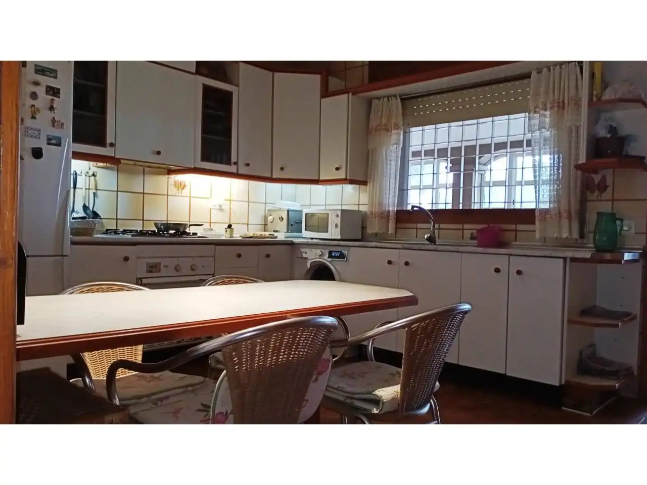 Kitchen of Houses for sale in Roquetas de Mar  with Air Conditioner, Heating and Private garden