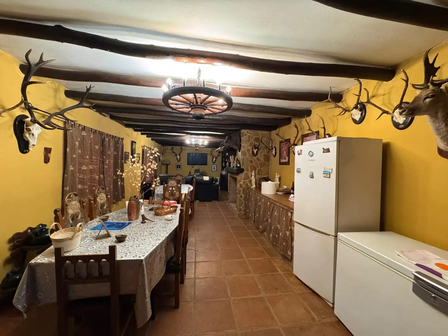 Cocina de Finca rústica en venta en Villanueva del Trabuco con Jardín privado, Trastero y Piscina