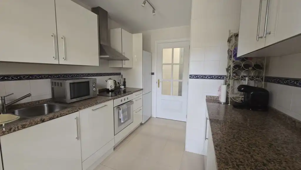 Küche von Wohnungen zum Verkauf in Mijas mit Klimaanlage, Terrasse und Schwimmbad