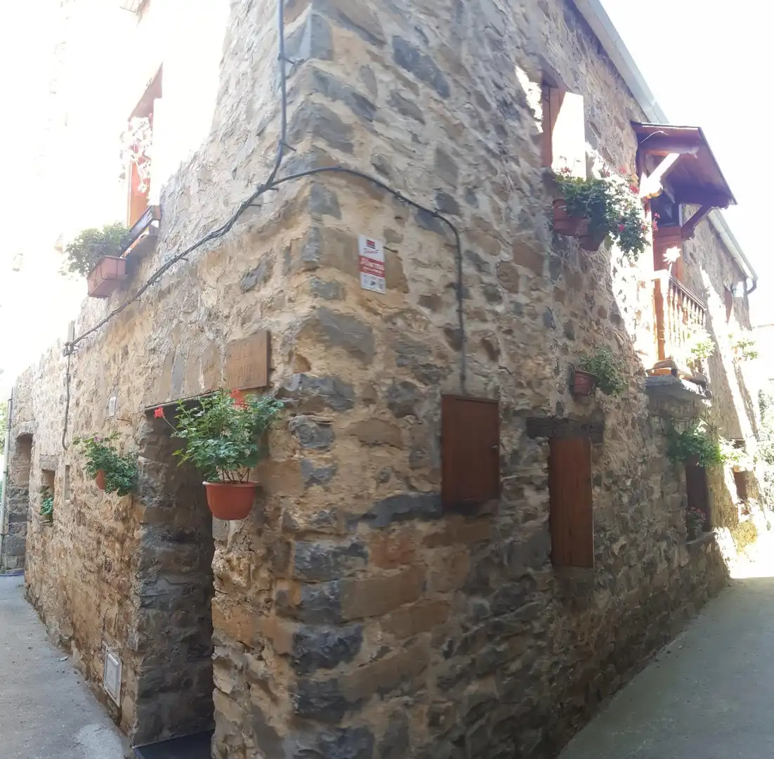 Vista exterior de Casa o chalet en venta en Torla - Ordesa con Amueblado y Balcón