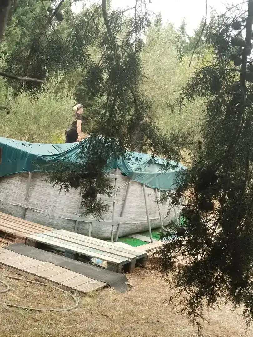 Jardí de Finca rústica en venda en Barásoain amb Jardí privat i Piscina