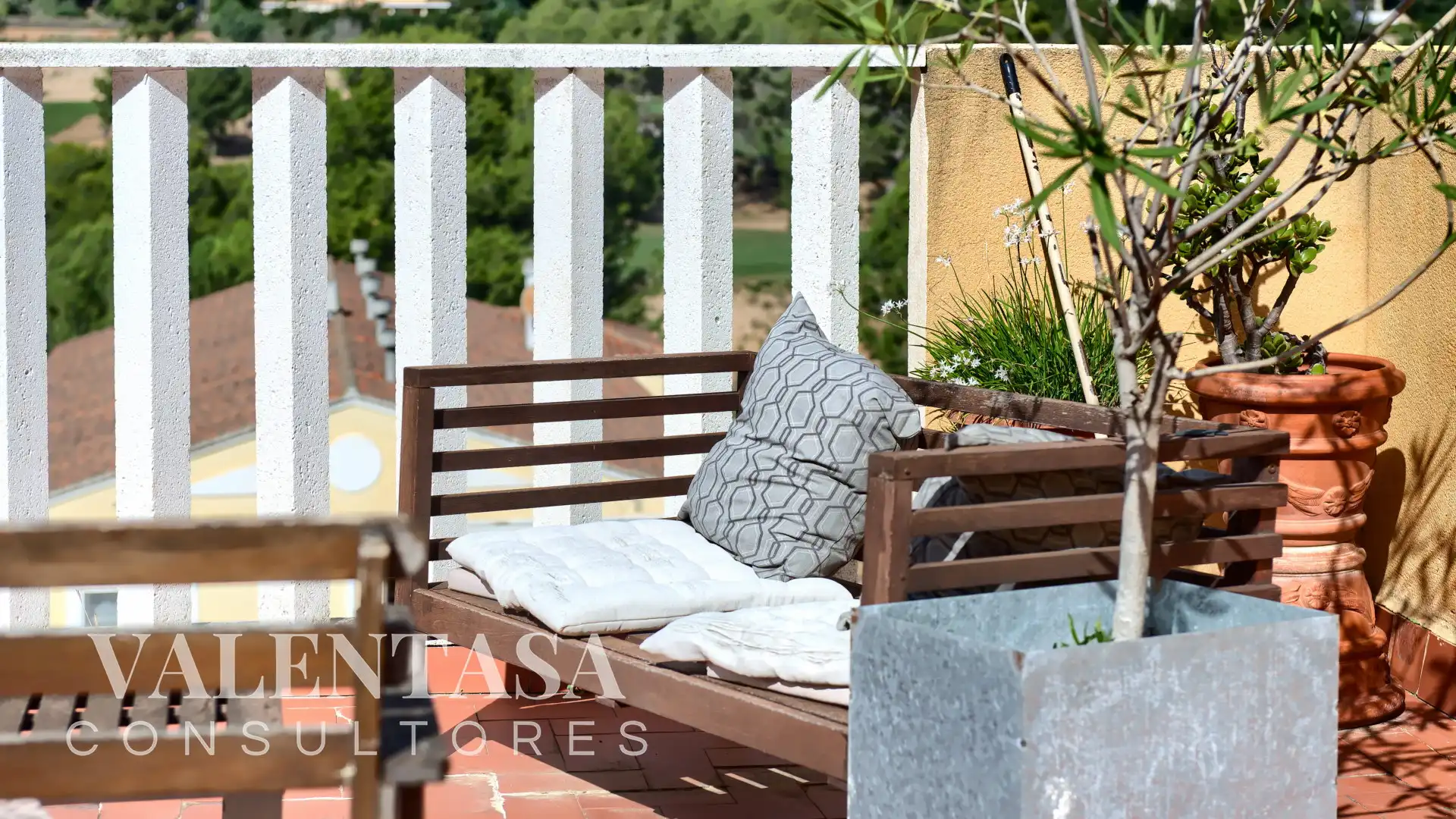 Terrace of Detached homes for sale in Chiva  with Air Conditioner, Private garden and Terrace