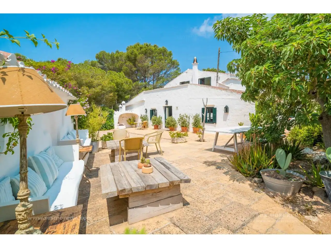 Jardí de Finca rústica en venda en Maó - Mahón amb Jardí privat i Terrassa