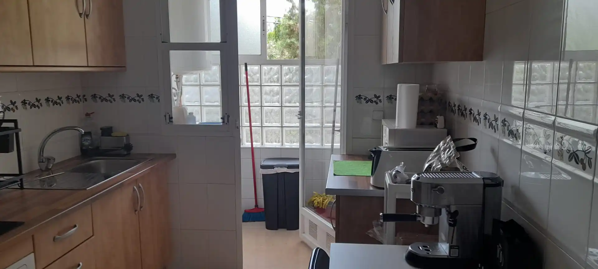 Küche von Wohnung zur Miete in Murcia mit Möbliert, Ofen und Waschmaschine