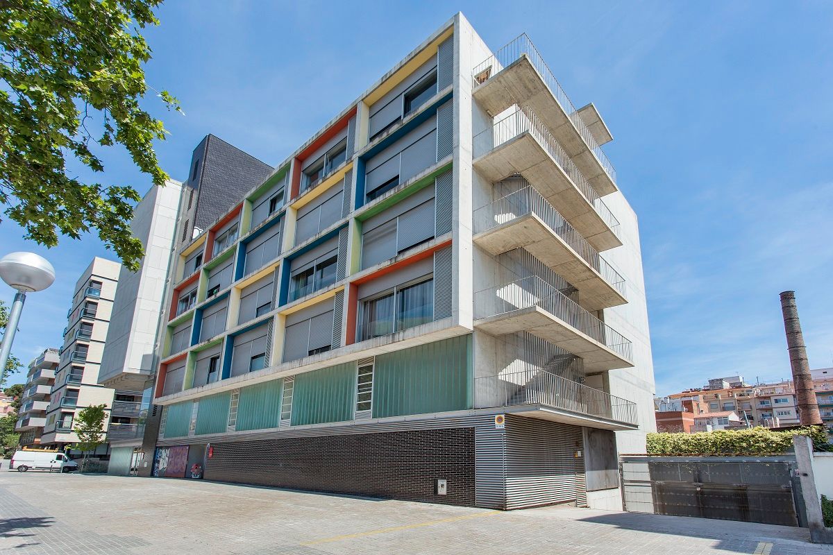 Exterior view of Flat to rent in  Barcelona Capital  with Oven