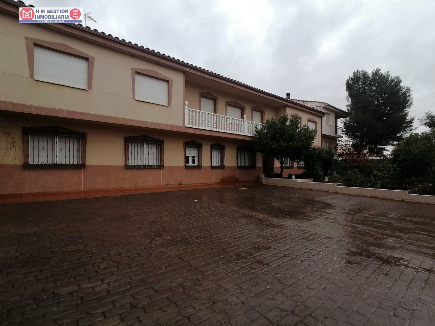 Exterior view of Country house for sale in Puerto Lápice  with Heating, Private garden and Terrace