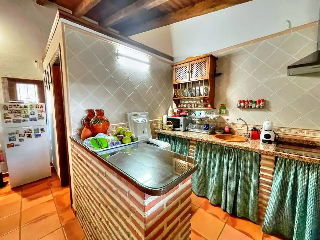 Kitchen of Country homes for sale in El Borge  with Air Conditioner, Private garden and Swimming Pool