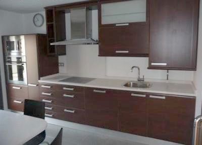 Cocina de Piso de alquiler en  Zaragoza Capital con Calefacción, Parquet y Horno