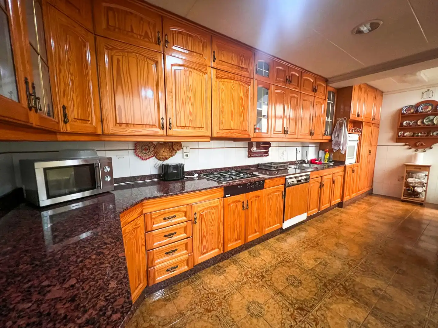 Cocina de Casa adosada en venta en Guardamar del Segura con Aire acondicionado, Calefacción y Terraza