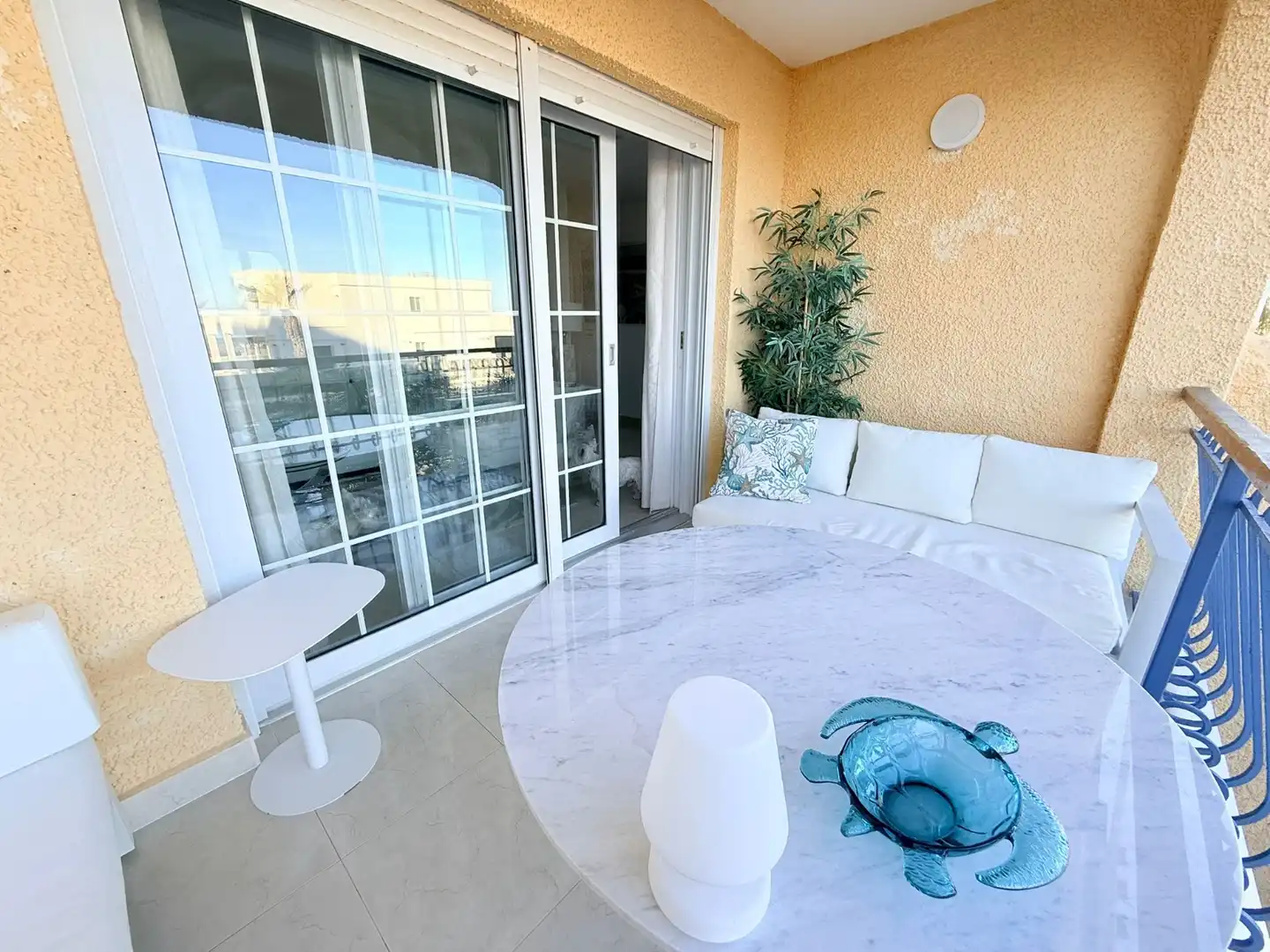 Terrace of Apartments for sale in La Manga del Mar Menor  with Air Conditioner, Terrace and Furnished