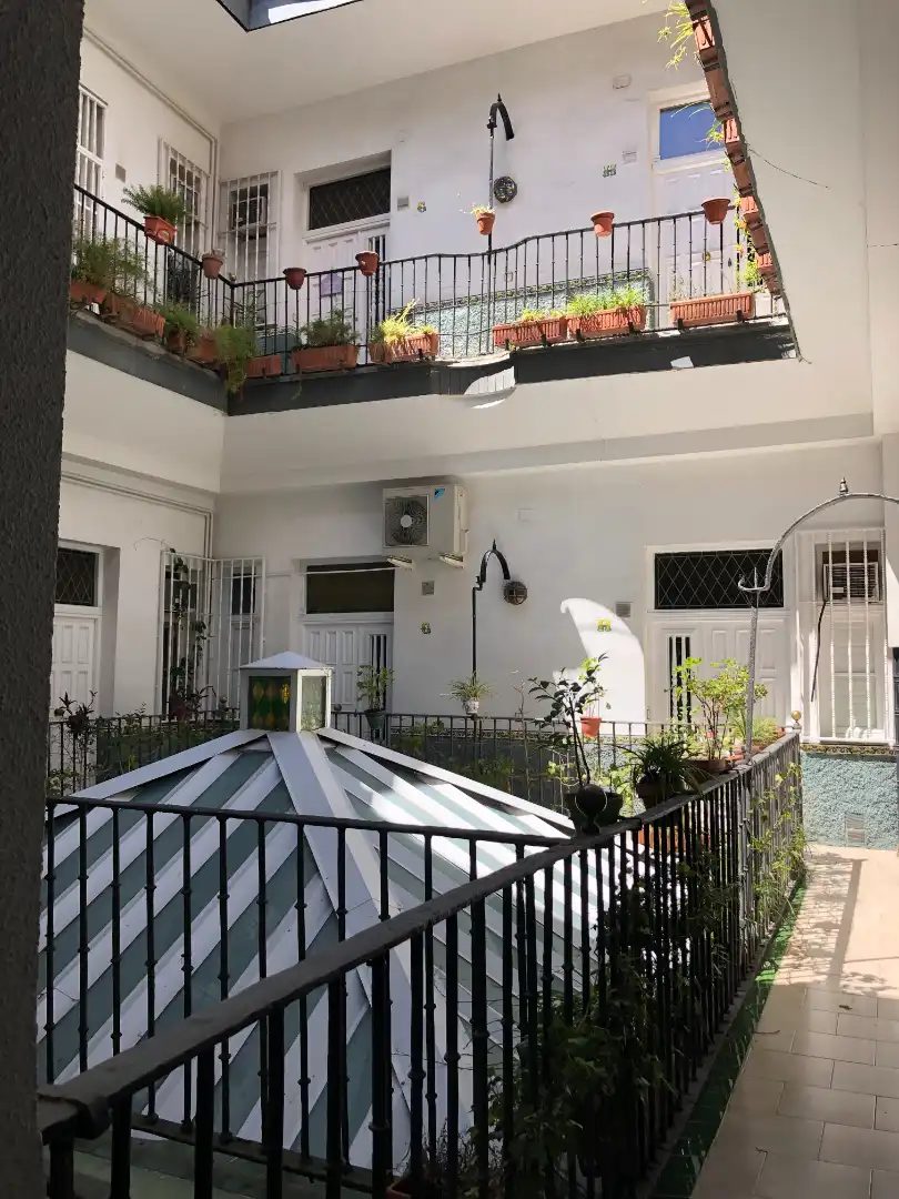 Terrasse von Maisonette zur Miete in Madrid mit Klimaanlage, Heizung und Parkett