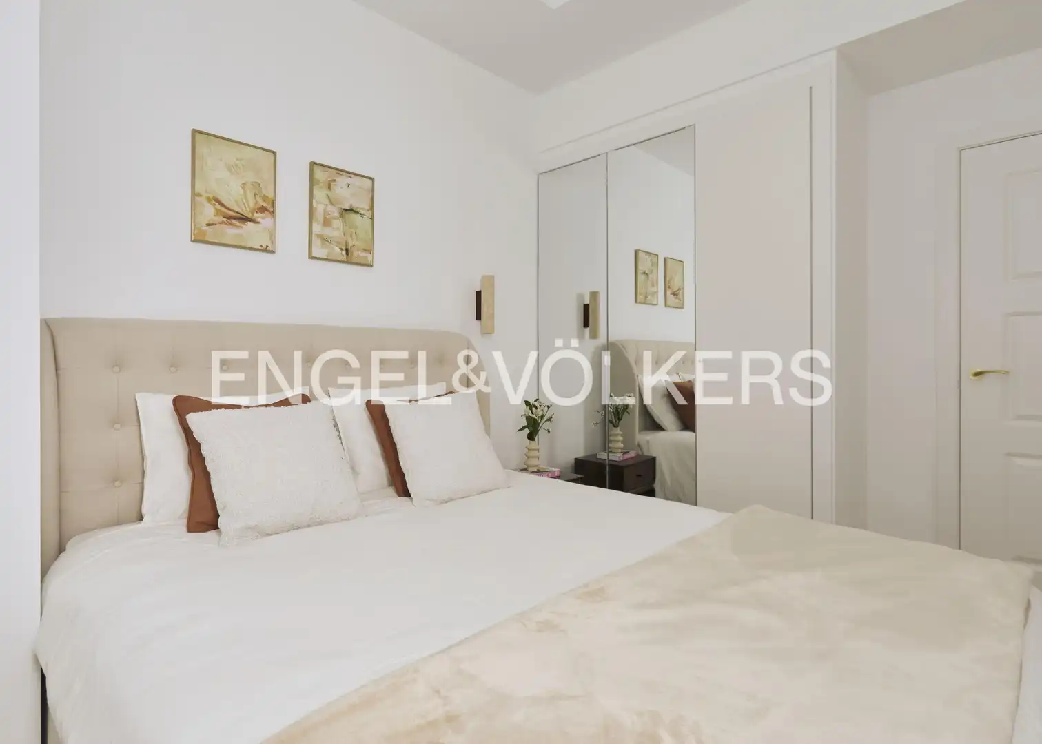 Schlafzimmer von Wohnung zur Miete in Centro