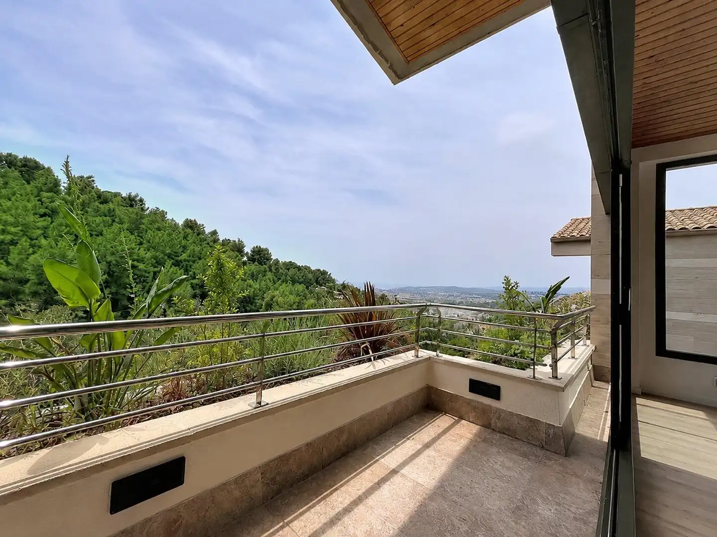 Terrassa de Casa o xalet en venda en Sitges amb Aire condicionat, Calefacció i Jardí privat