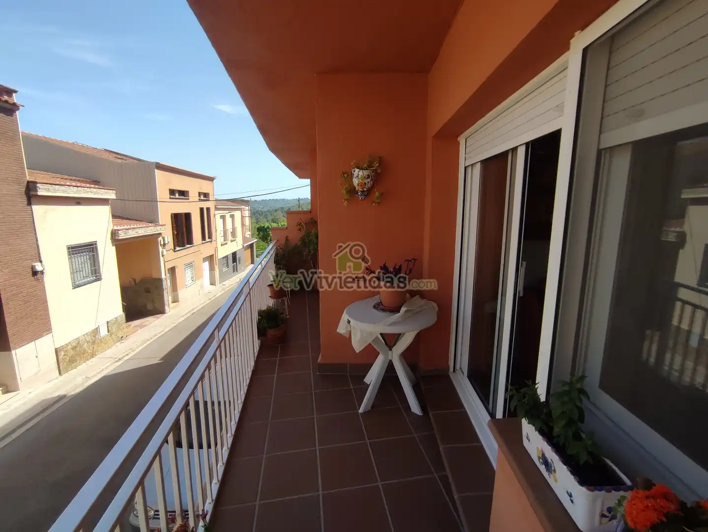 Terrasse von Wohnung zum Verkauf in Viladecavalls mit Klimaanlage, Heizung und Terrasse