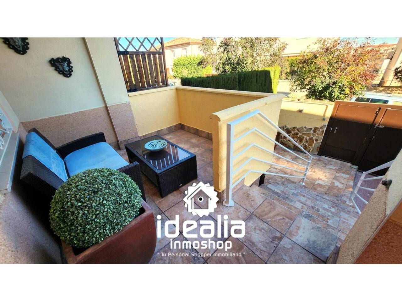 Exterior view of Single-family semi-detached to rent in Ontígola  with Air Conditioner, Heating and Private garden