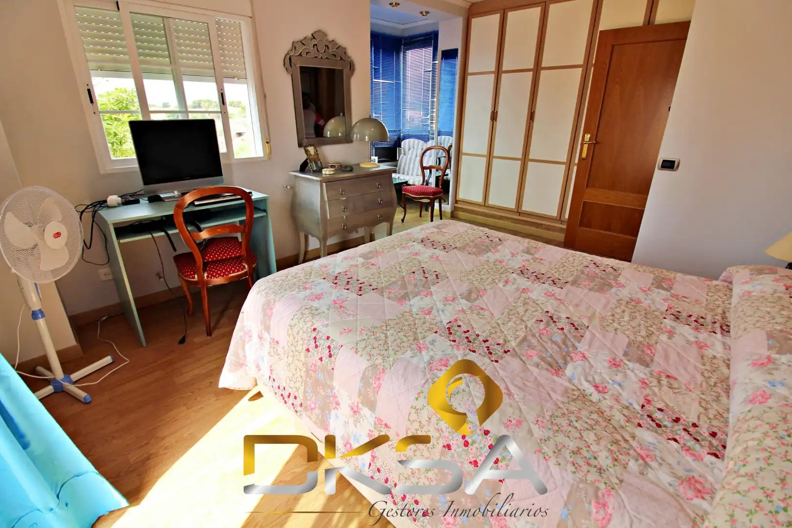 Bedroom of Houses for sale in Castellón de la Plana / Castelló de la Plana  with Air Conditioner, Heating and Private garden