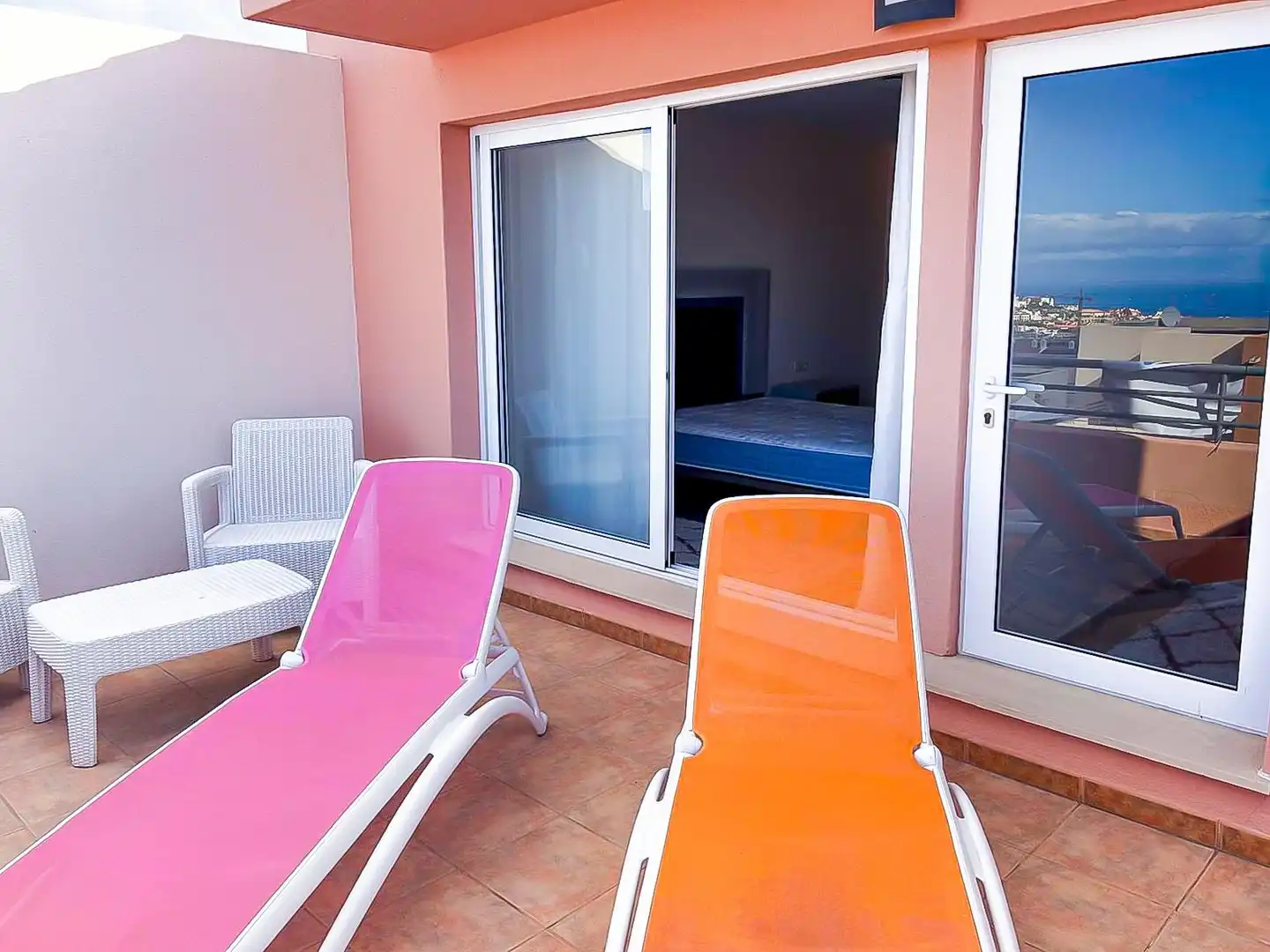 Terraza de Dúplex en venta en Adeje con Aire acondicionado, Jardín privado y Terraza