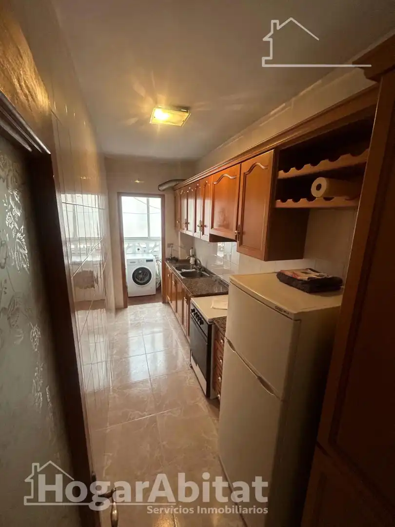 Kitchen of Flat for sale in Almazora / Almassora  with Storage room and Furnished