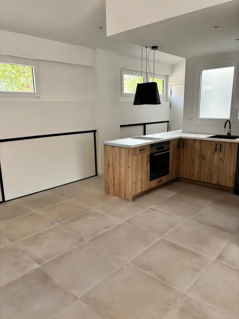 Cocina de Piso en venta en Alcoy / Alcoi con Aire acondicionado, Trastero y Amueblado