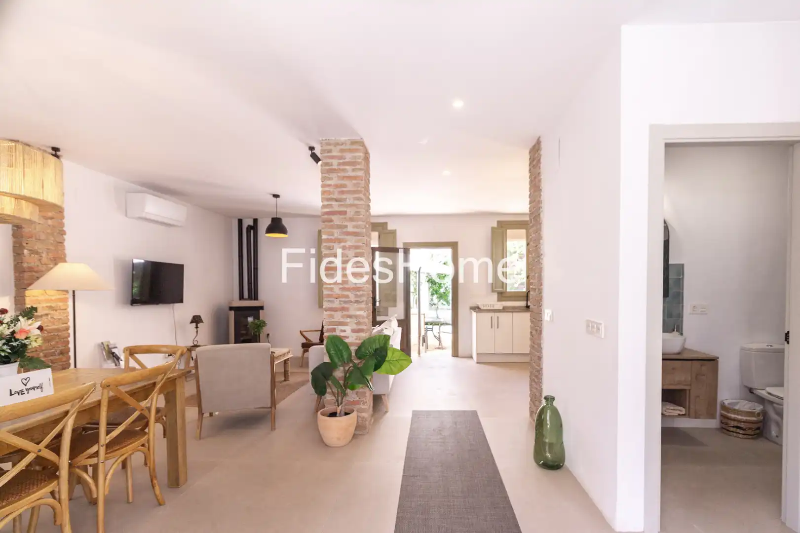 Sala d'estar de Finca rústica en venda en Dúrcal amb Aire condicionat, Calefacció i Jardí privat