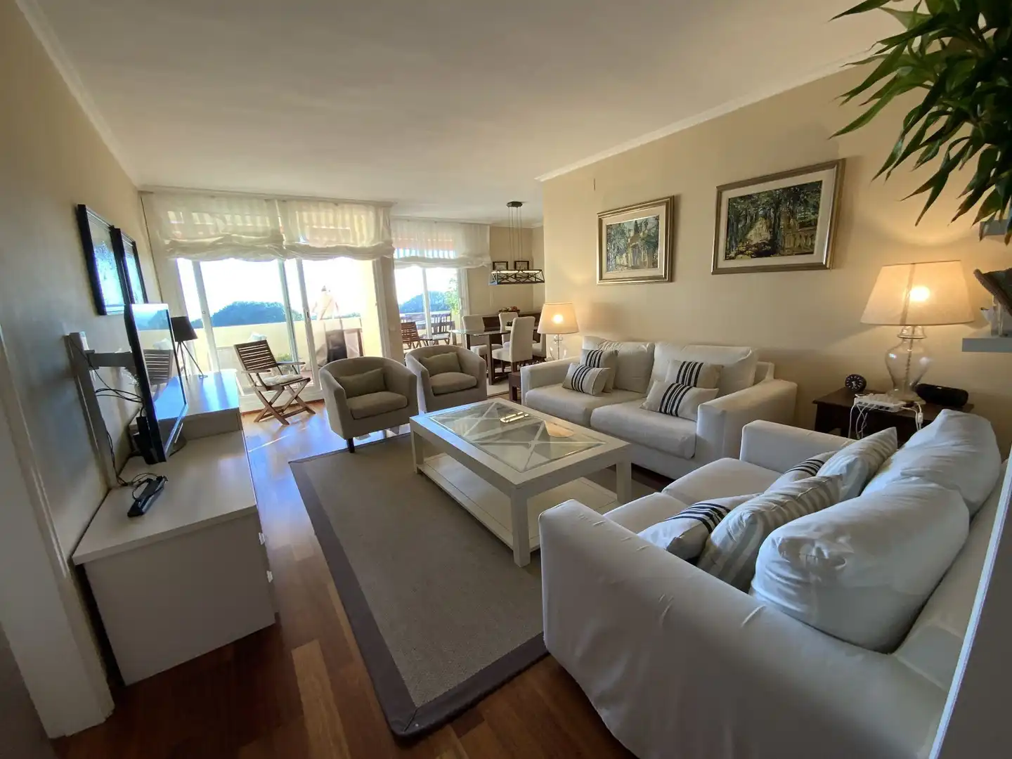Wohnzimmer von Wohnung zum Verkauf in Sant Vicenç de Montalt mit Klimaanlage, Heizung und Abstellraum
