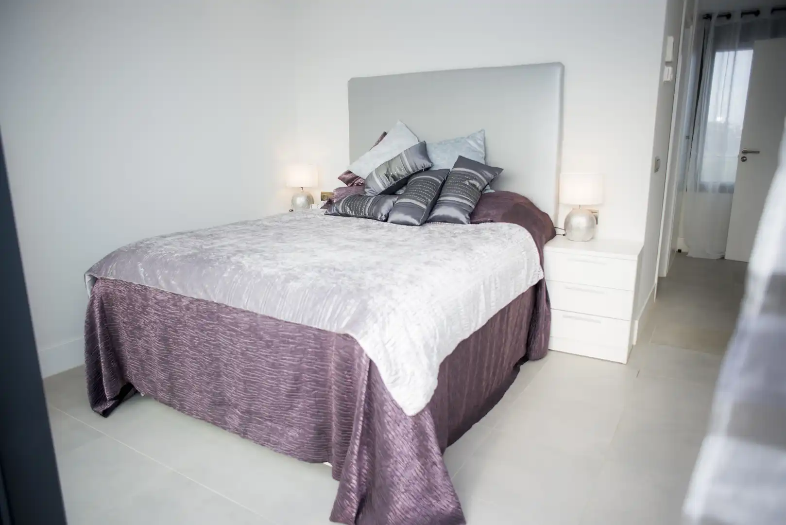 Bedroom of Houses for rent in Estepona  with Air Conditioner, Private garden and Swimming Pool