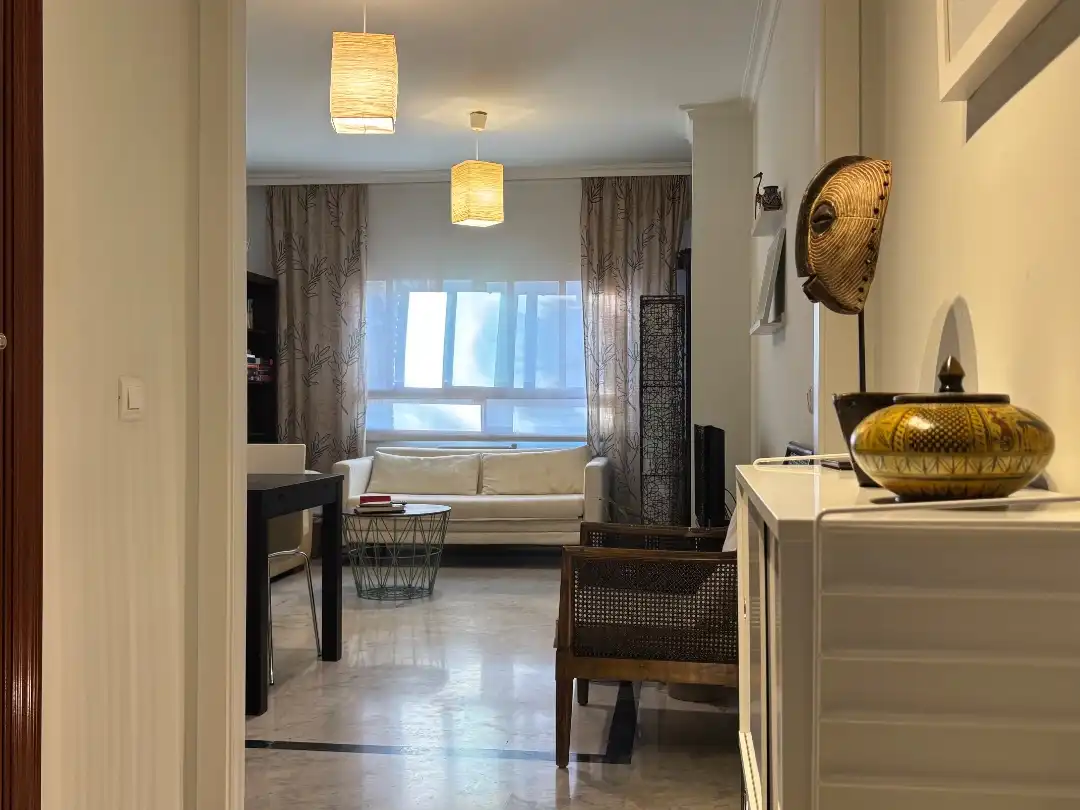 Sala d'estar de Apartament en venda en Cáceres Capital amb Aire condicionat