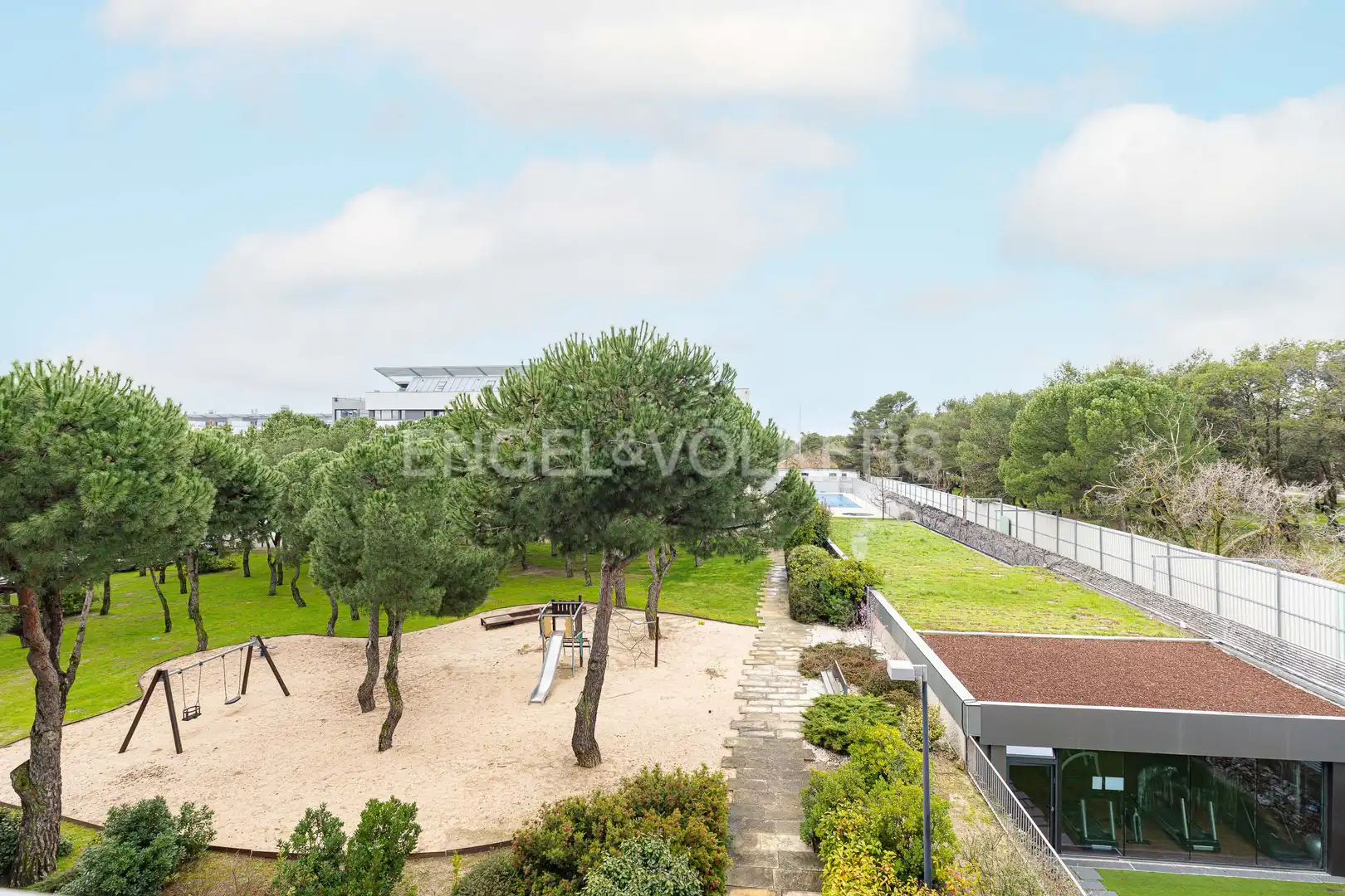 Terraza de Piso de alquiler en Majadahonda con Aire acondicionado, Calefacción y Jardín privado