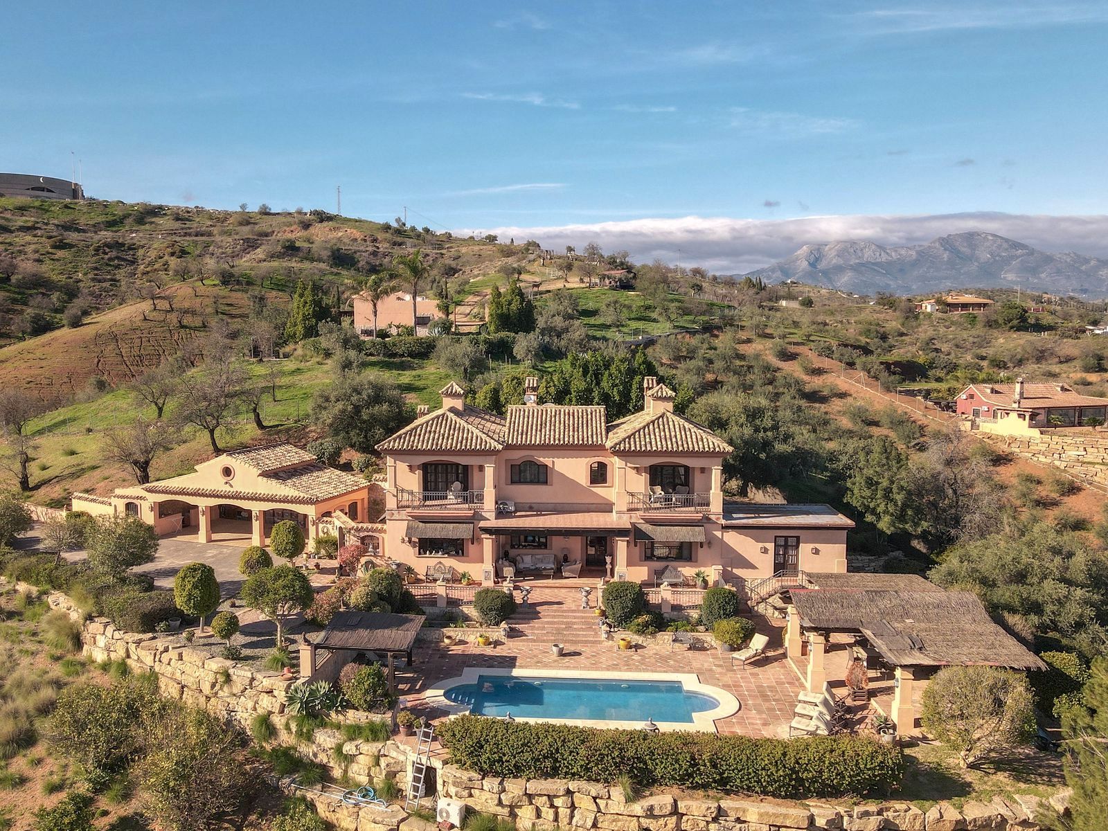 Vista exterior de Casa o chalet en venta en Monda con Aire acondicionado, Jardín privado y Trastero