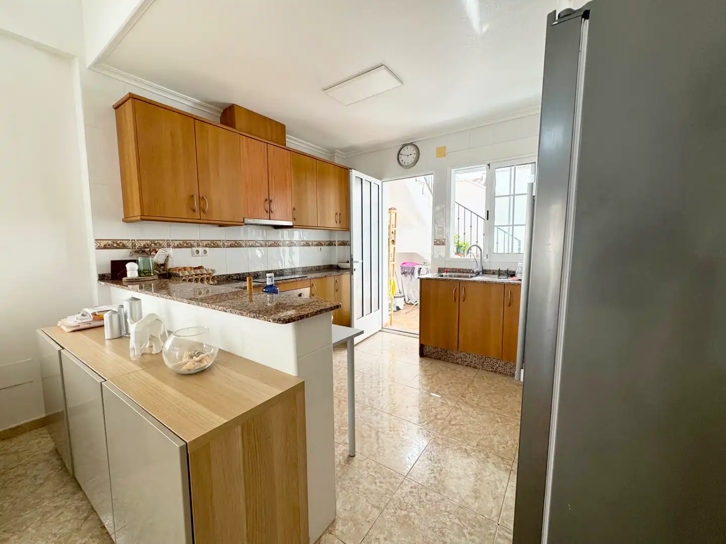 Cocina de Casa adosada en venta en Murcia con Aire acondicionado, Jardín privado y Terraza