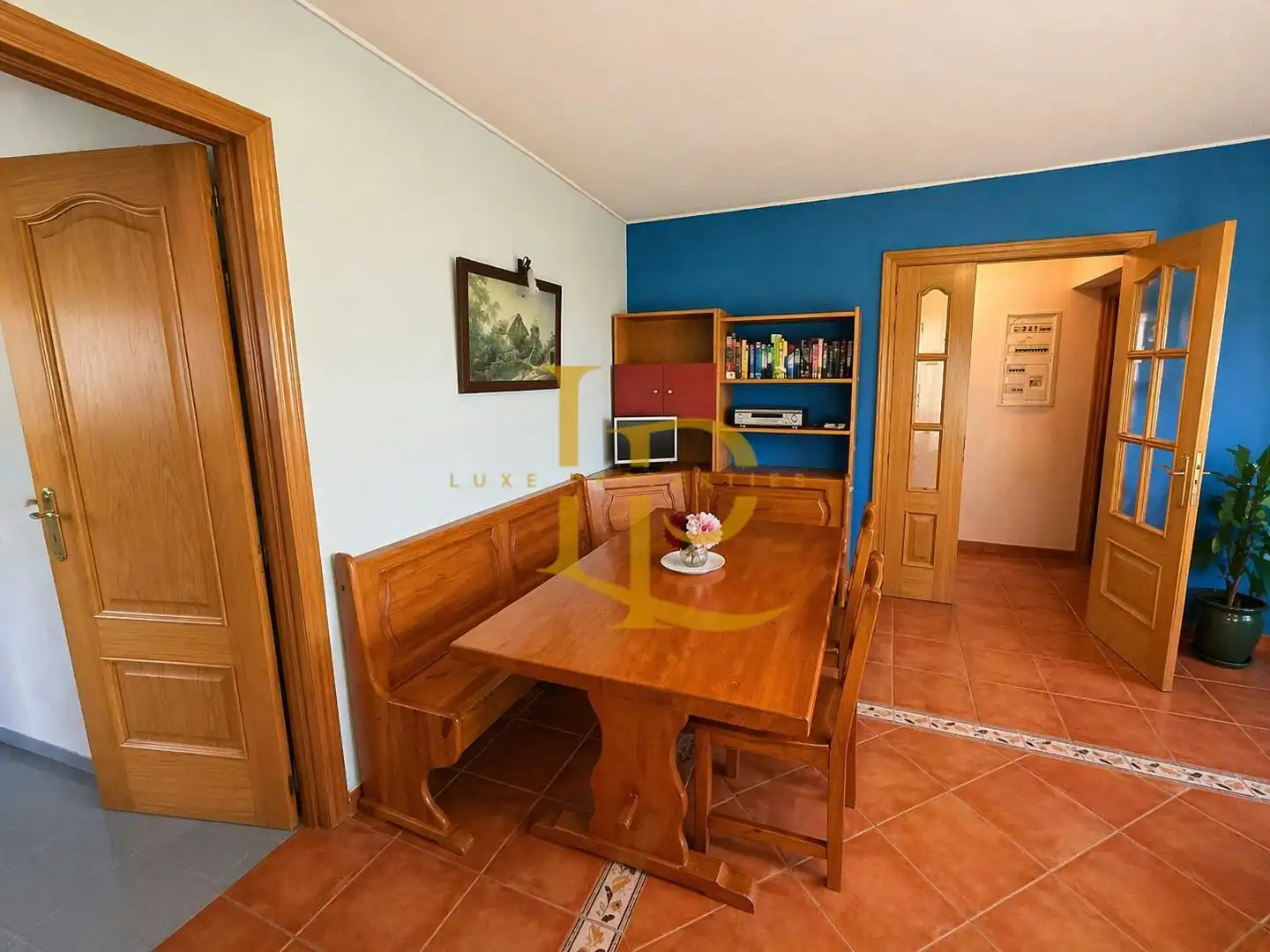 Dining room of Houses for sale in Trijueque  with Heating, Private garden and Oven