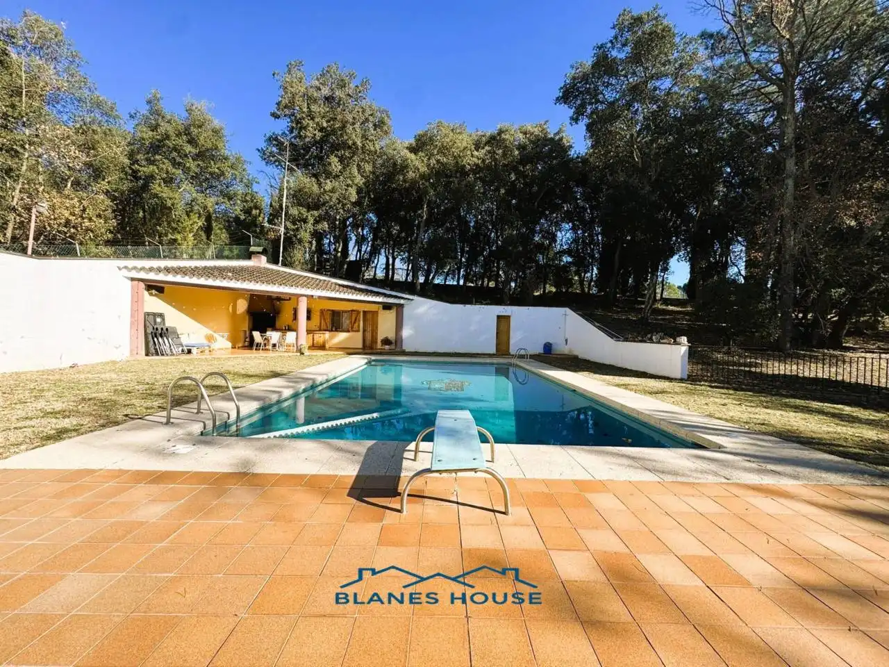Piscina de Finca rústica en venda en Sant Feliu de Buixalleu amb Calefacció, Jardí privat i Terrassa