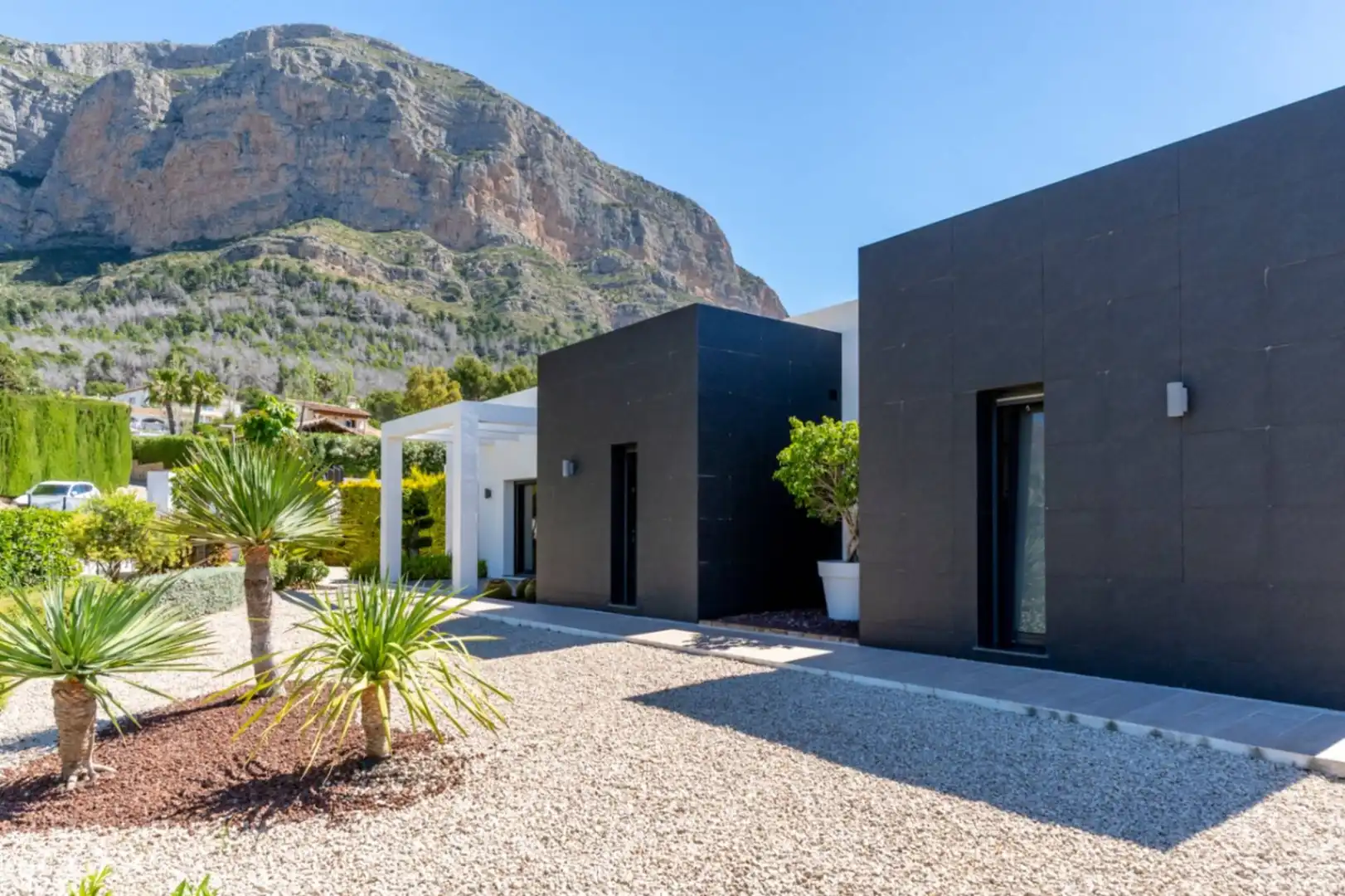 Vista exterior de Casa o xalet en venda en Jávea / Xàbia amb Aire condicionat, Calefacció i Jardí privat