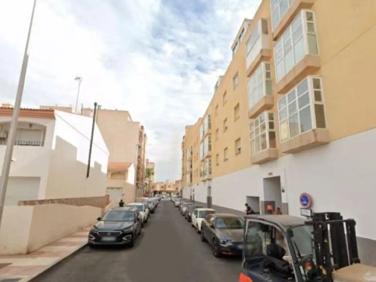 Vista exterior de Piso en venta en Roquetas de Mar