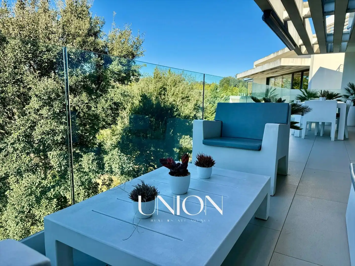 Terrasse von Dachboden zum Verkauf in Caldes de Malavella mit Klimaanlage, Heizung und Terrasse