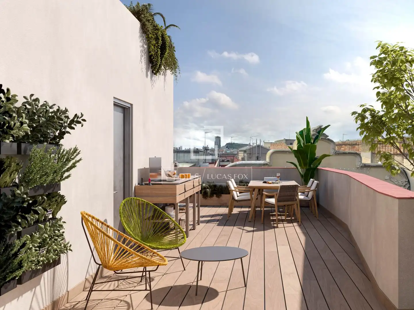 Terraza de Piso en venta en Barcelona con Aire acondicionado y Balcón