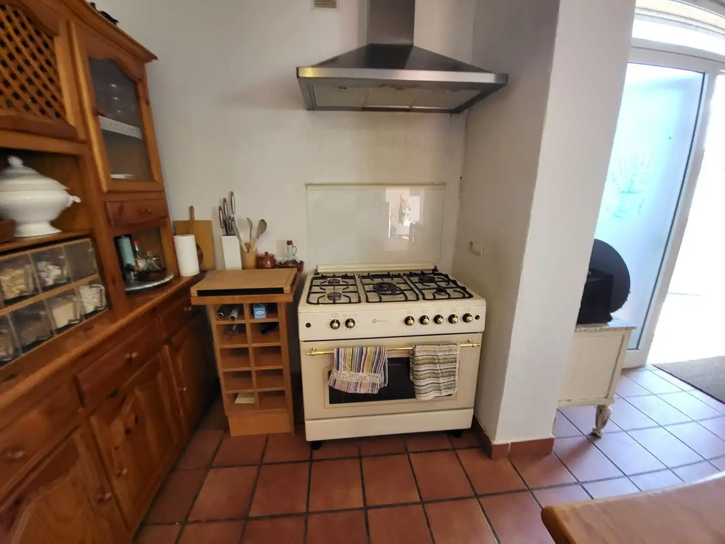 Cuina de Casa o xalet en venda en Vidreres amb Jardí privat, Terrassa i Balcó