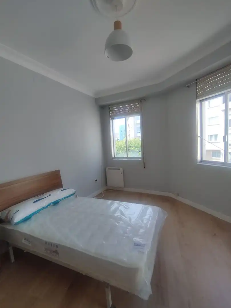 Bedroom of Flat for rent in Ferrol  with Air Conditioner and Furnished