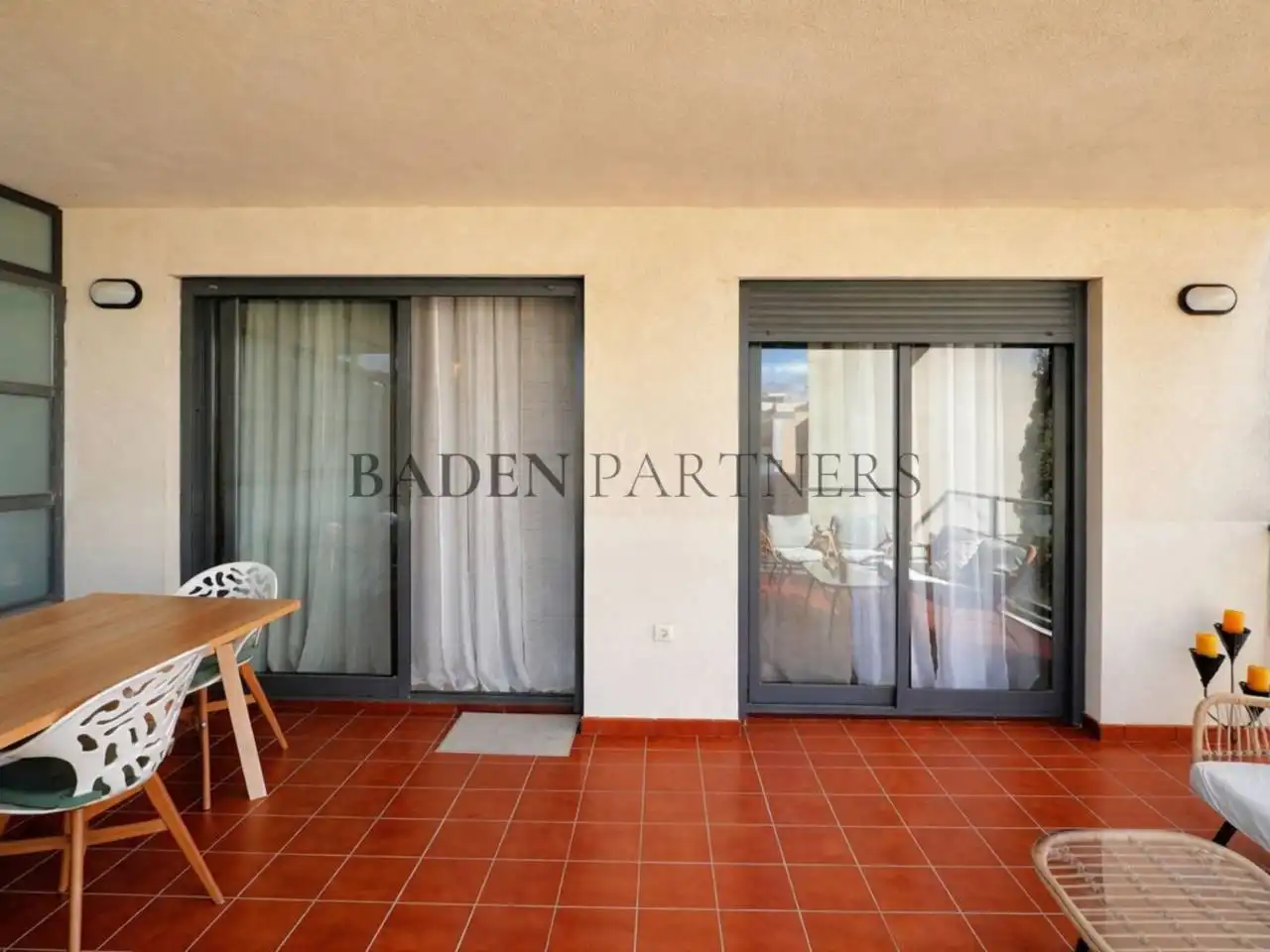 Garten von Wohnung zum Verkauf in San Jorge / Sant Jordi mit Klimaanlage, Terrasse und Abstellraum