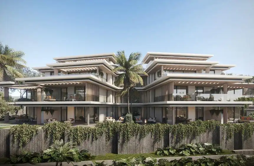Exterior view of Apartments for sale in Estepona  with Air Conditioner, Heating and Private garden