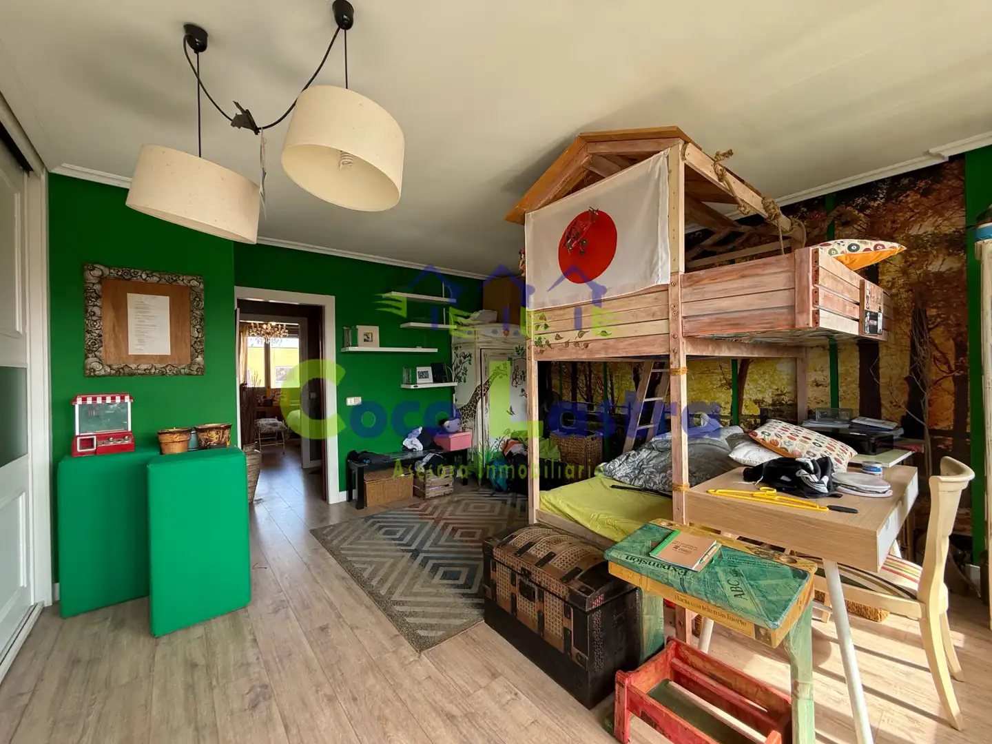 Schlafzimmer von Maisonette zum Verkauf in Salamanca mit Heizung, Terrasse und Ofen