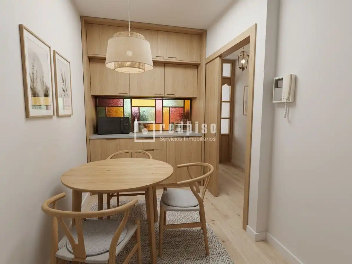 Cocina de Piso en venta en Madrid con Calefacción, Parquet y Terraza