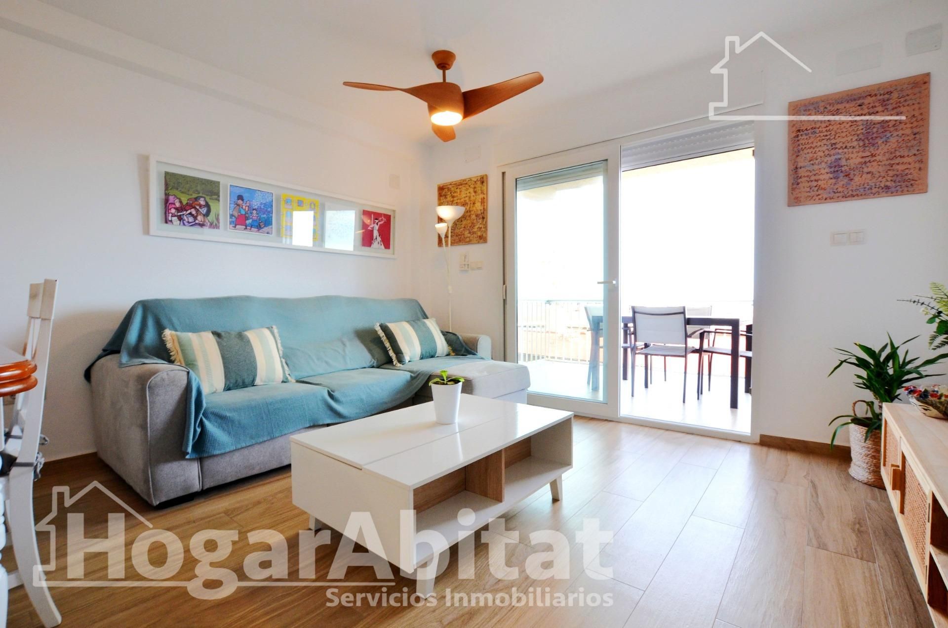 Living room of Flat for sale in Oliva  with Terrace