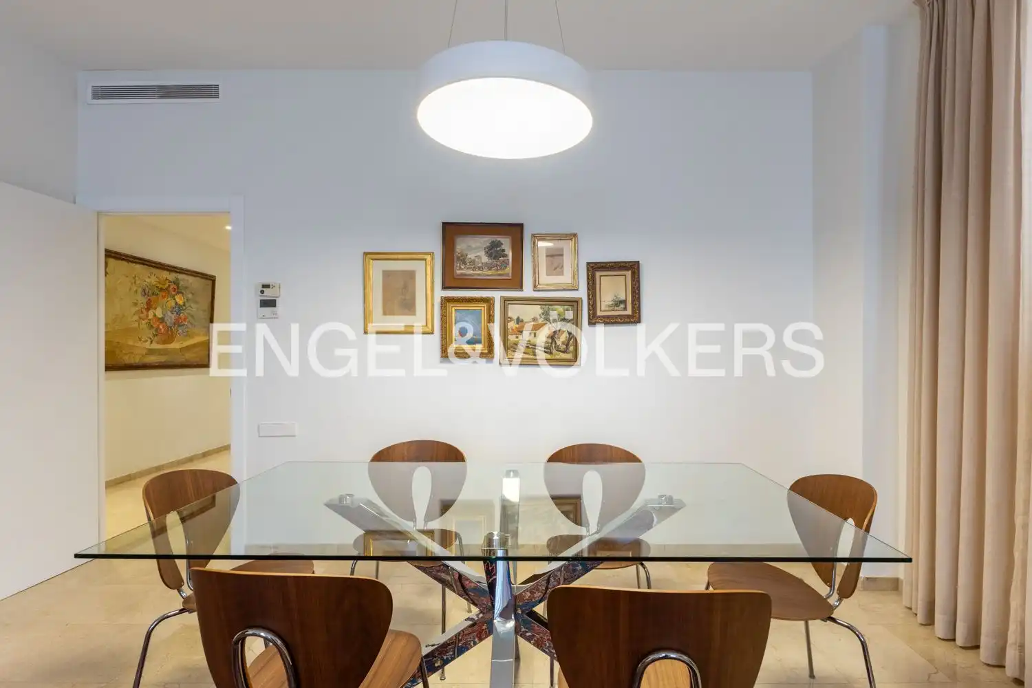 Comedor de Piso de alquiler en Valencia con Aire acondicionado, Calefacción y Amueblado