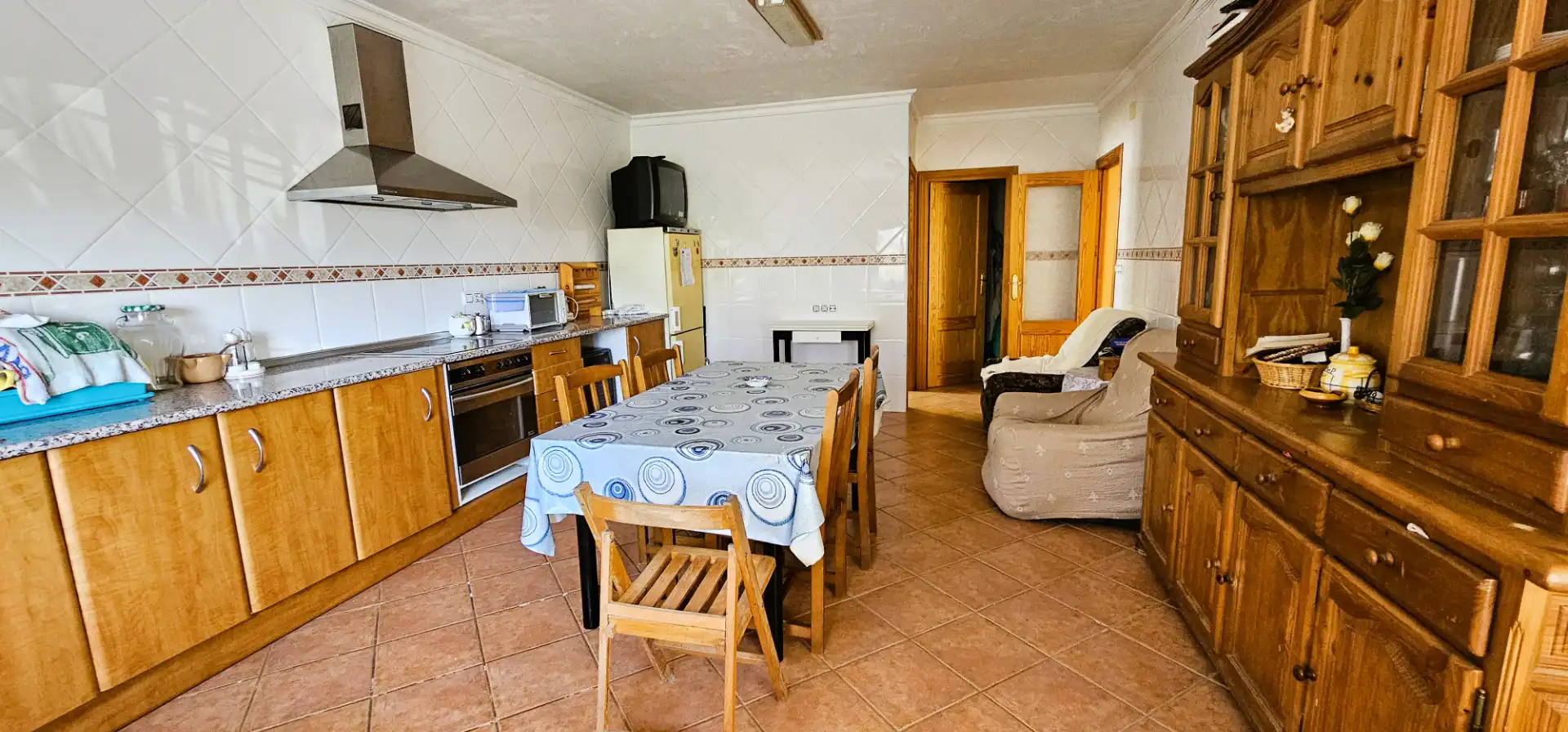 Cocina de Casa adosada en venta en Totana con Jardín privado, Terraza y Trastero