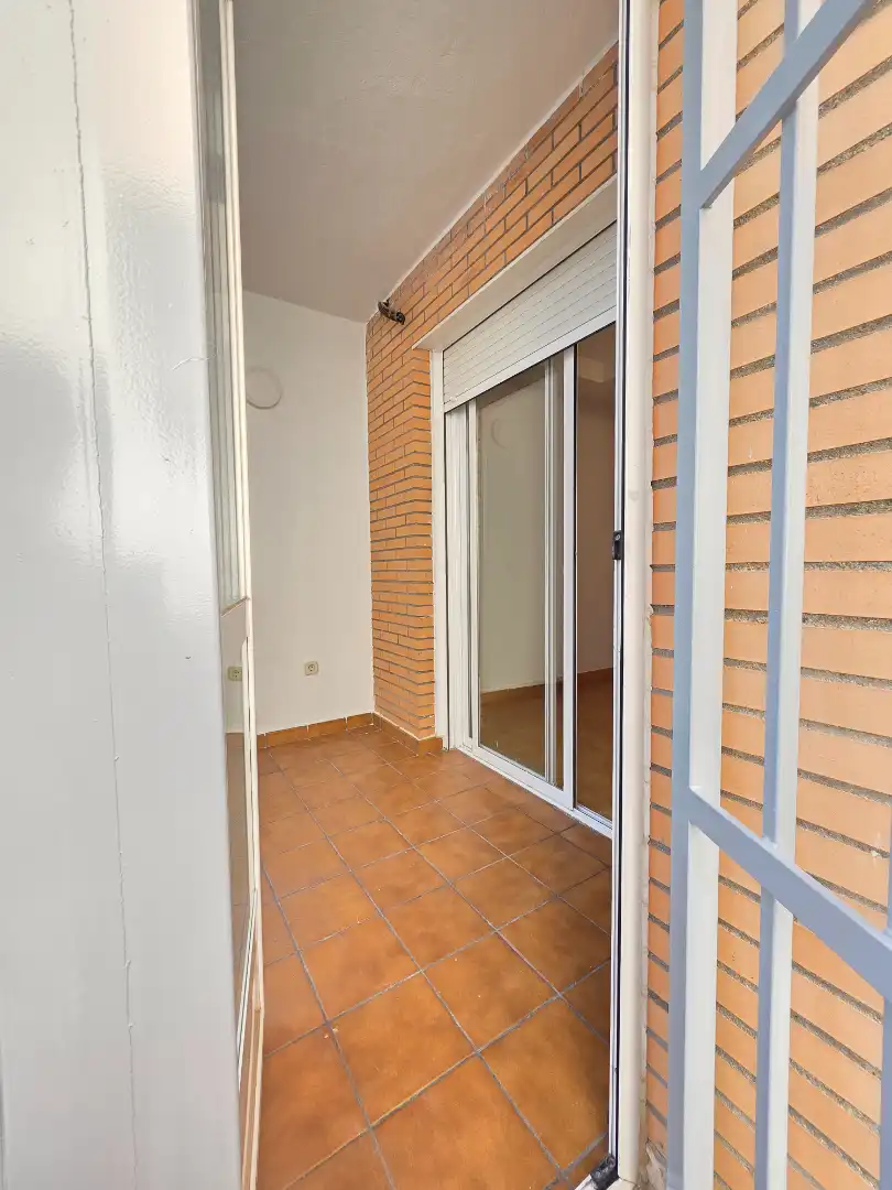 Balcony of Flat for sale in Madrid  with Air Conditioner, Heating and Private garden