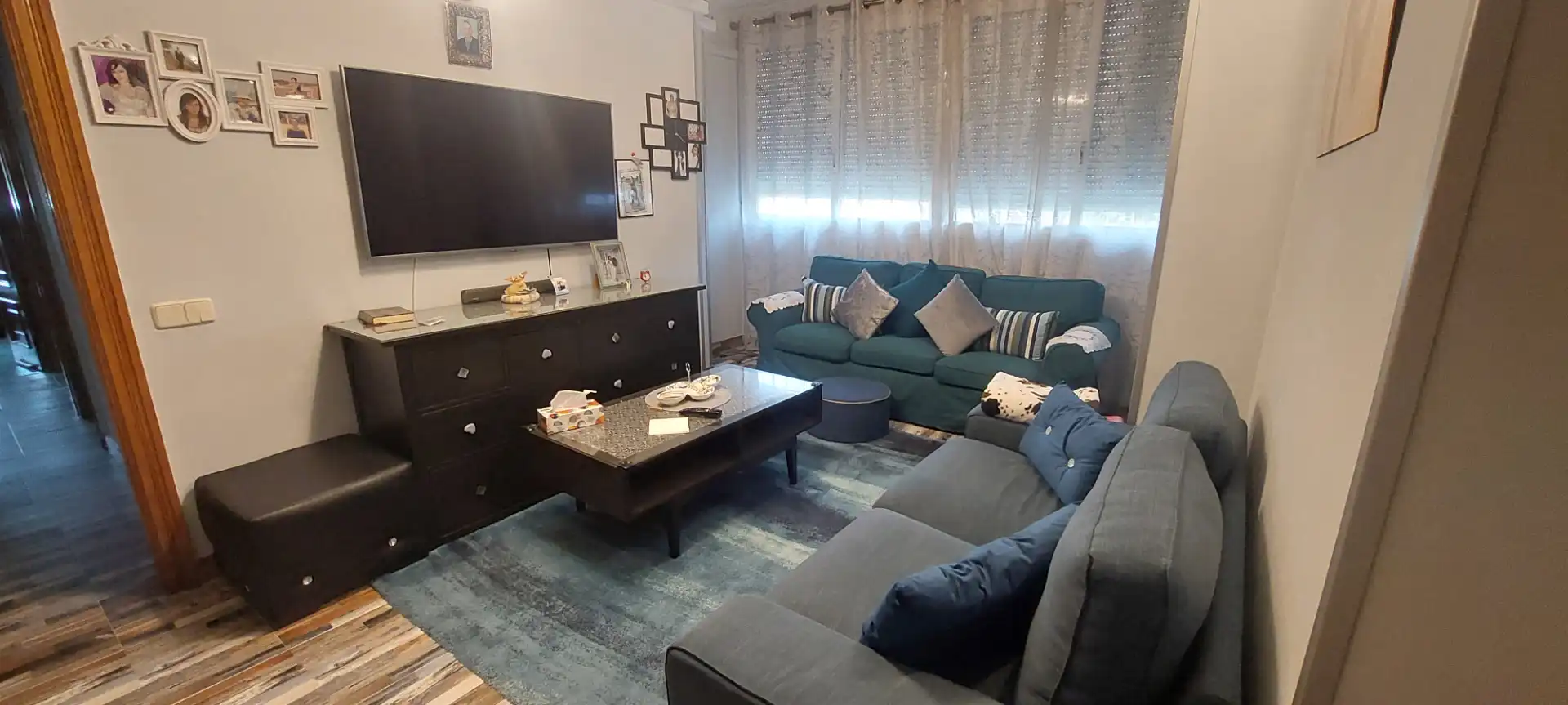 Sala de estar de Piso en venta en Madrid con Aire acondicionado, Terraza y Alarma