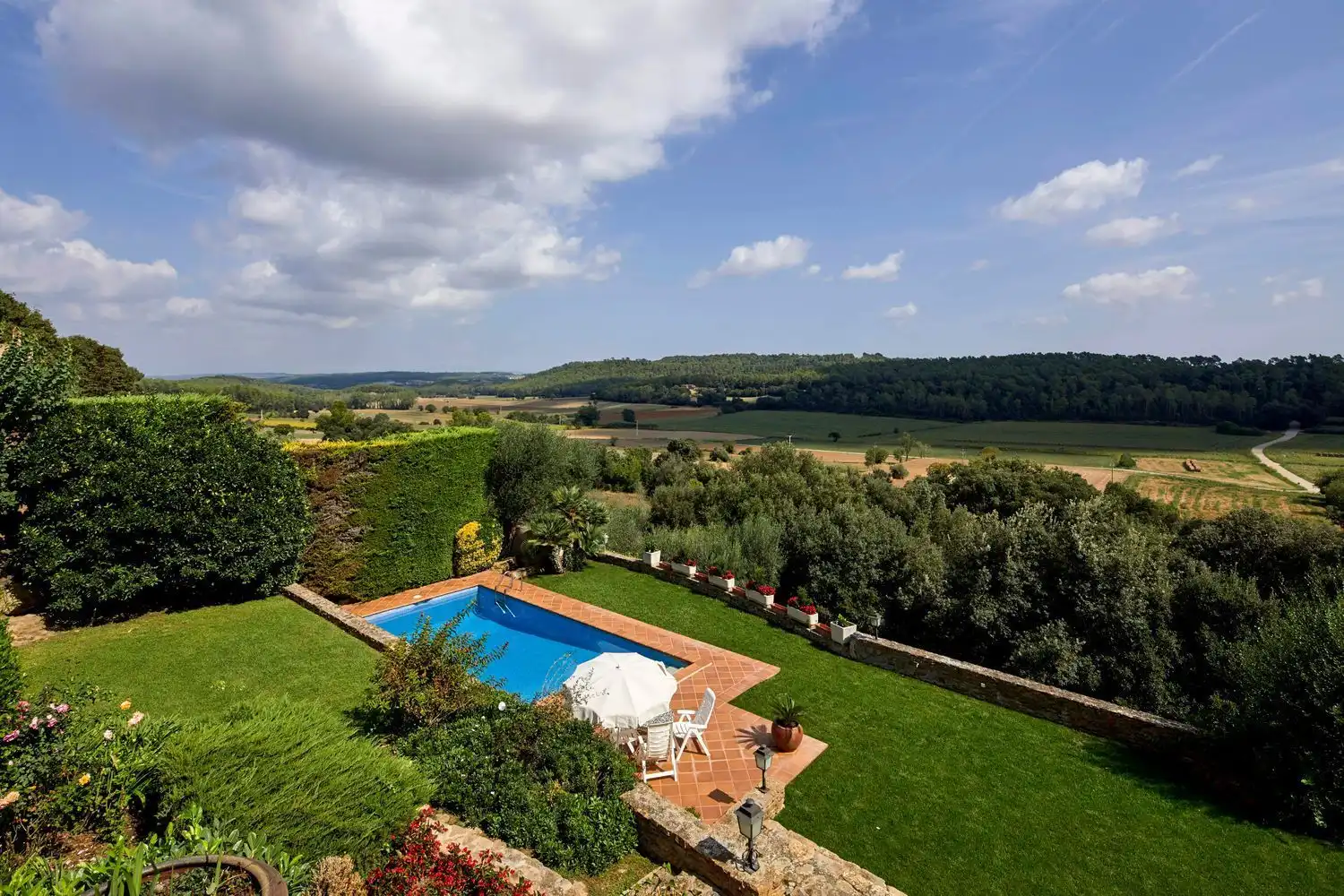Jardín de Casa o chalet de alquiler en Madremanya con Aire acondicionado, Jardín privado y Terraza