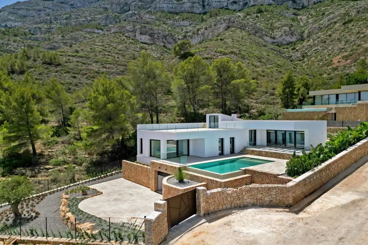 Exterior view of Houses for sale in Dénia  with Air Conditioner, Heating and Private garden