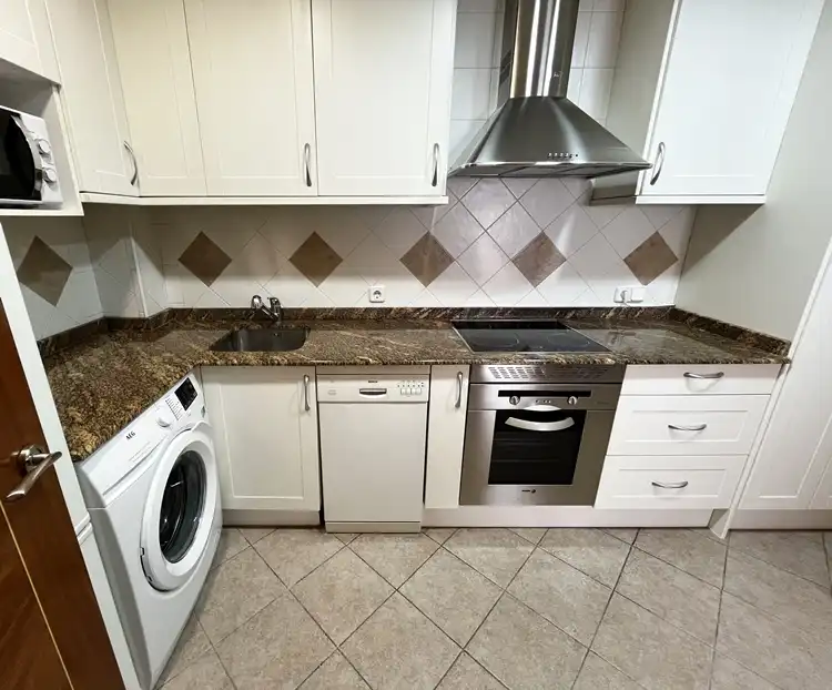 Cocina de Piso de alquiler en Madrid con Aire acondicionado, Calefacción y Parquet